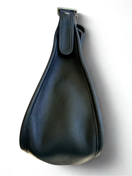 Coach Navy and Black Leather Crossbody Bag - Picture 4 of 7